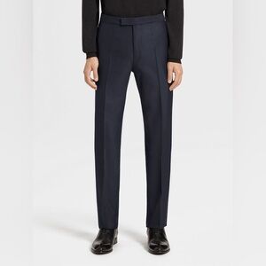 Zegna NAVY BLUE TROFEO™ 600 TAILORING EVENING SUIT bottoms NWOT